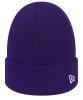 New Era Flag Knit Beanie True Purple