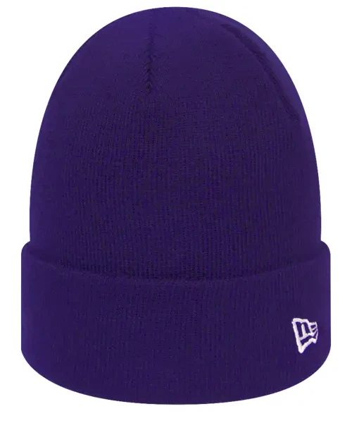 New Era Flag Knit Beanie True Purple