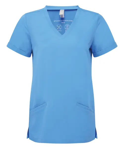 Onna by Premier Women’s 'invincible' Onna-stretch Tunic Ceil Blue