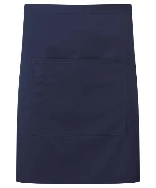 Premier ‘colours Collection’ Mid-length Pocket Apron Navy