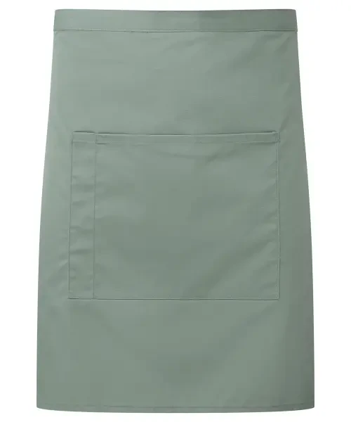 Premier ‘colours Collection’ Mid-length Pocket Apron Sage