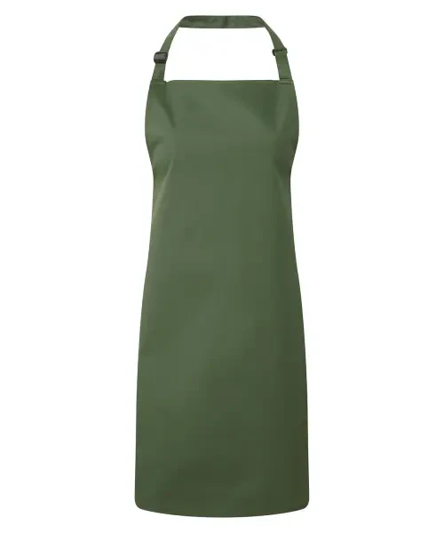 Premier Colours Bib Apron Moss Green