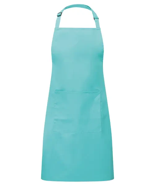 Premier Colours Bib Apron With Pocket Duck Egg