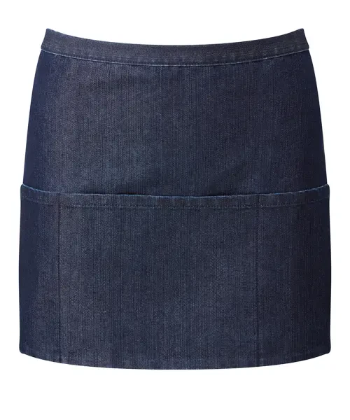 Premier Colours 3-pocket Apron Indigo Denim