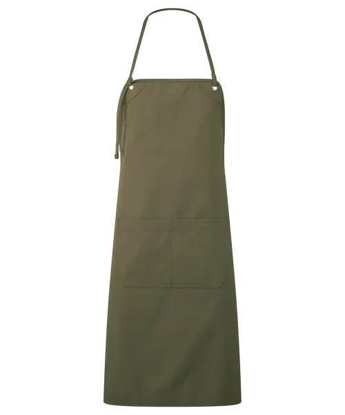 Premier ‘artisan’s Choice’ Double-pocket Canvas Apron Olive