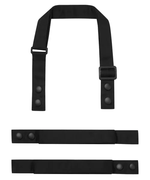 Premier Swap & Pop' Customisable Apron - Straps Black