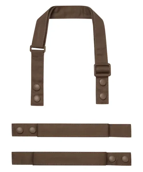 Premier Swap & Pop' Customisable Apron - Straps Brown