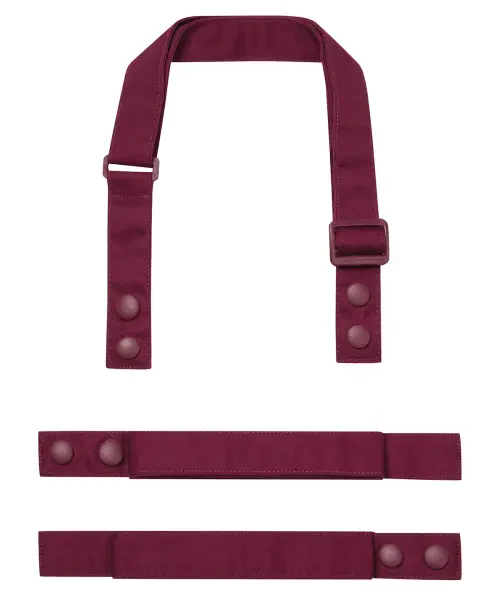 Premier Swap & Pop' Customisable Apron - Straps Burgundy