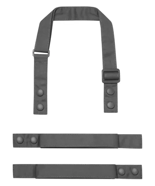 Premier Swap & Pop' Customisable Apron - Straps Dark Grey