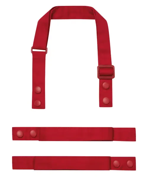 Premier Swap & Pop' Customisable Apron - Straps Red