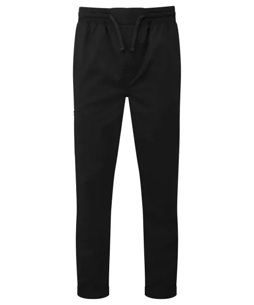 Premier Chef's 'recyclight' Cargo Trouser Black