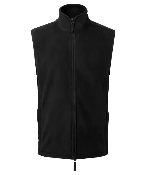 Premier Artisan Fleece Gilet Black/black