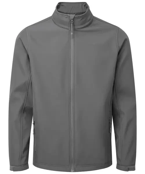 Premier Windchecker Printable And Recycled Softshell Jacket Dark Grey