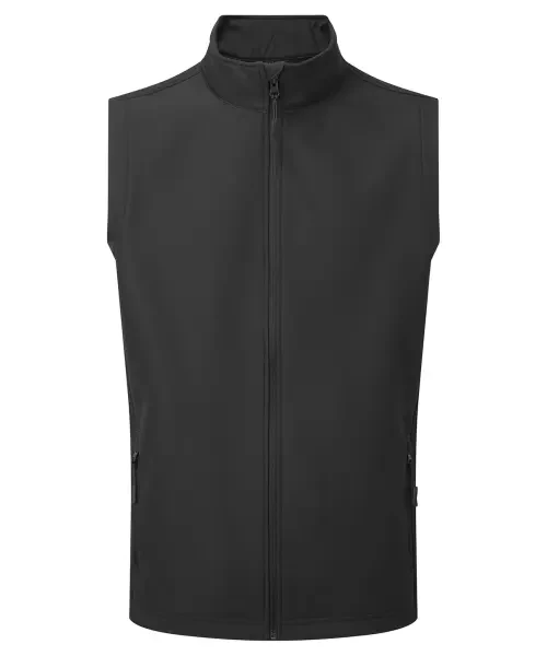 Premier Windchecker Printable And Recycled Gilet Black