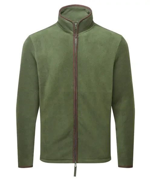 Premier Artisan Fleece Jacket Moss Green/brown