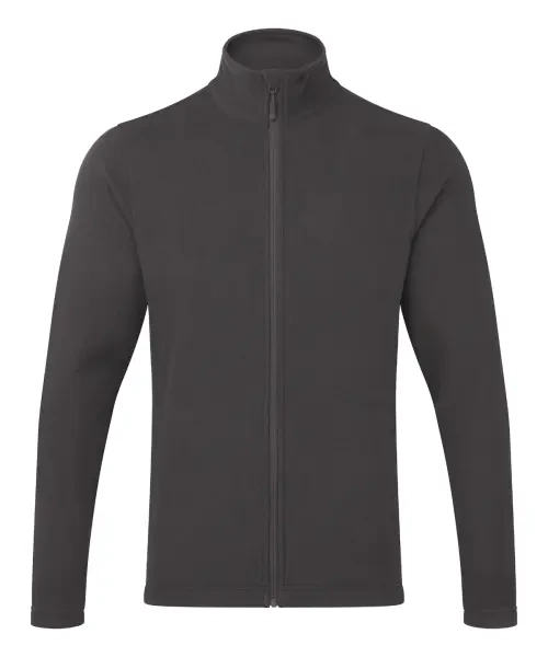 Premier ‘recyclight’ Full-Zip Microfleece Dark Grey