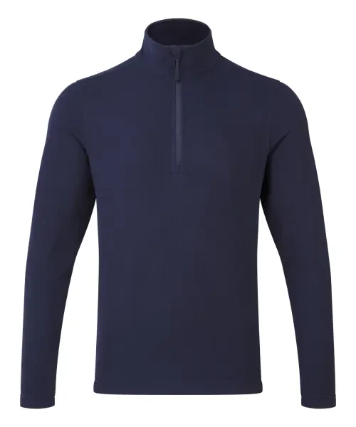 Premier Unisex ‘recyclight’ 1/4 Zip Microfleece Navy