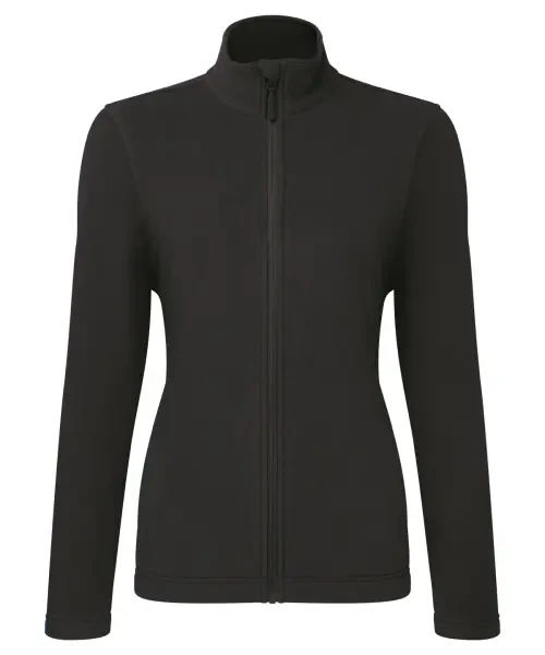 Premier Women’s ‘recyclight’ Full-Zip Microfleece Black