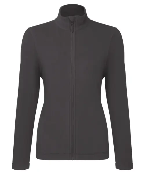 Premier Women’s ‘recyclight’ Full-Zip Microfleece Dark Grey