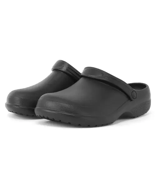 Premier Chef’s Non-slip ‘anchor’ Clogs Black