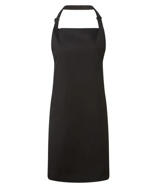 Premier Antimicrobial Bib Apron Black