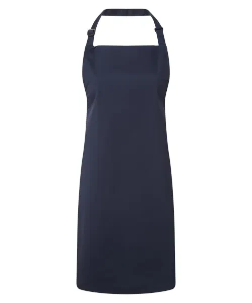 Premier Antimicrobial Bib Apron Navy