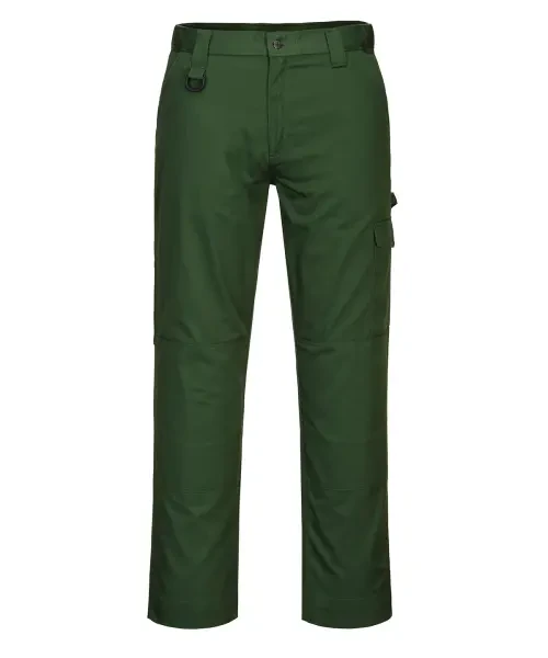 Portwest WX2 Work Trousers (CD884) Regular Fit Forest Green