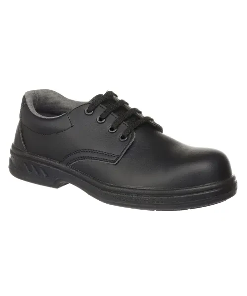 Portwest Steelite Laced Safety Shoe S2 (FW80) Black