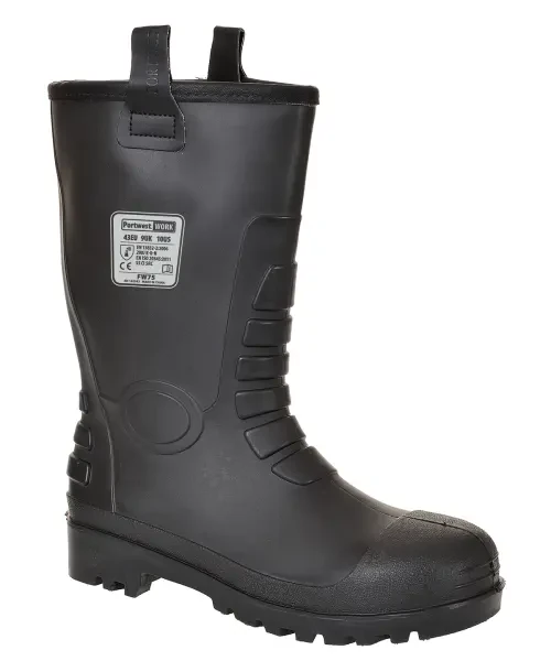 Portwest Steelite Neptune Rigger Boot S5 CI (FW75) Black