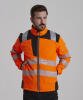 Portwest PW3 Hi-Vis Softshell Jacket (T402) Orange/Black