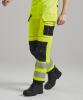 Portwest PW3 Hi-Vis Holster Work Trousers (T501) Regular Fit Orange/Black