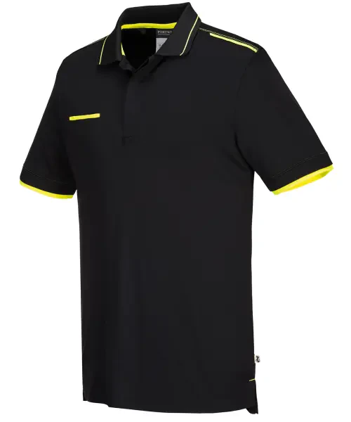 Portwest WX3 Eco Polo Shirt (T722) Black