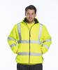 Portwest Hi-Vis Mesh-Lined Fleece (F300) Orange/Navy