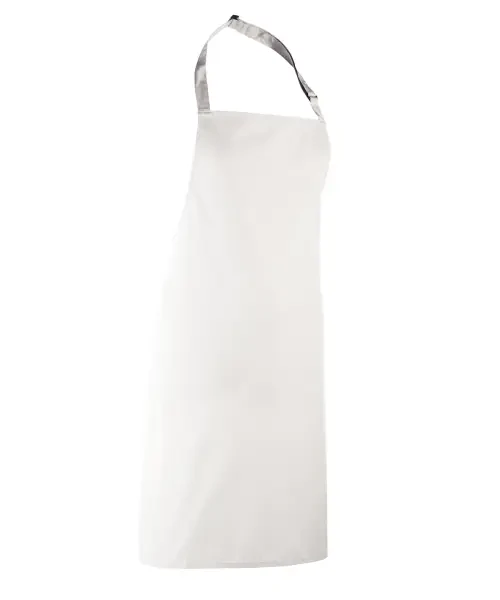 Premier Colours Bib Apron - XL White XL