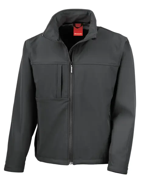 Result Classic Softshell Jacket Black