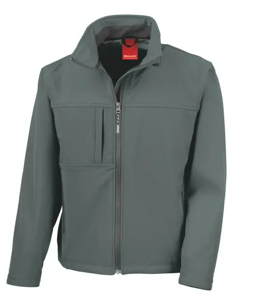 Result Classic Softshell Jacket Grey