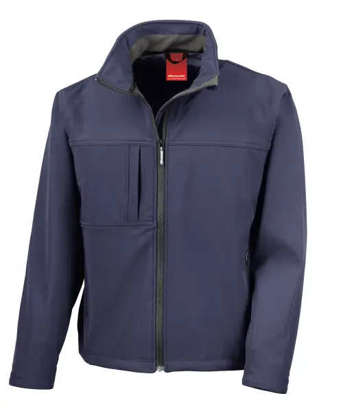 Result Classic Softshell Jacket Navy