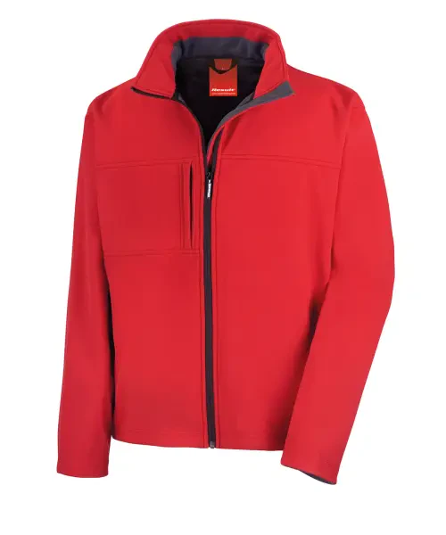 Result Classic Softshell Jacket Red