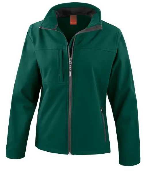 Result Women's Classic Softshell Jacket Bottle Green