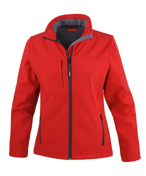 Result Women's Classic Softshell Jacket Red