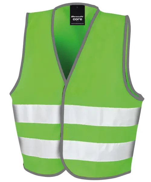 Result Core Junior Safety Vest Lime