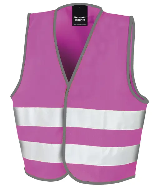 Result Core Junior Safety Vest Pink