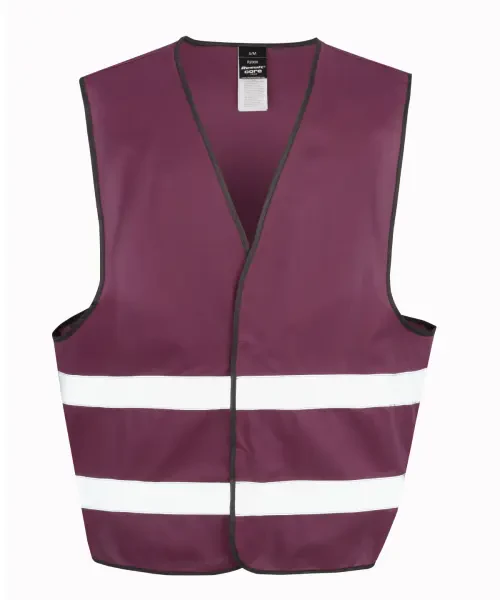 Result Core Hi-Vis Vest Burgundy