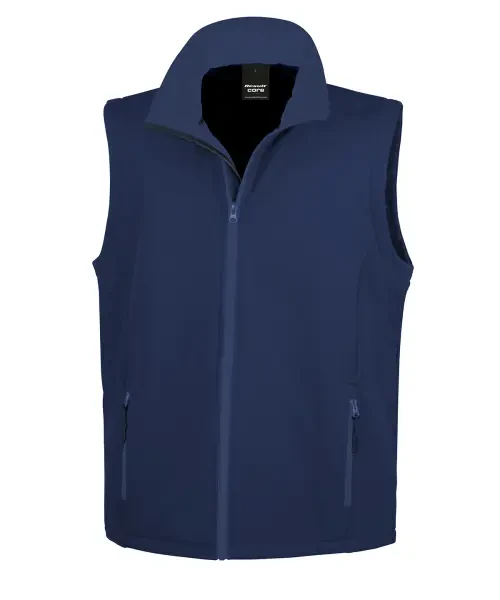 Result Printable Softshell Bodywarmer Navy/navy