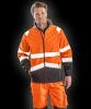 Result Printable Safety Softshell Jacket Orange/Black