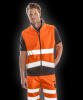 Result Printable Safety Softshell Gilet Orange/Black