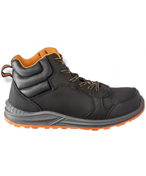 Result Stirling Safety Boot Black/Grey/Orange