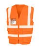 Result Heavy Duty Polycotton Security Vest Orange