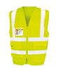 Result Heavy Duty Polycotton Security Vest Yellow