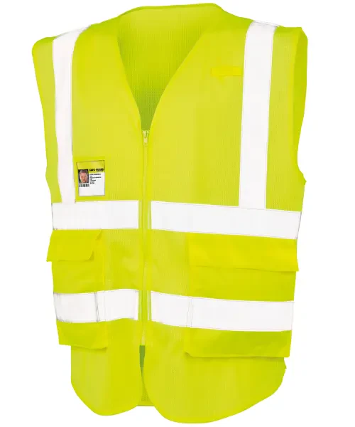 Result Executive Cool Mesh Safety Vest Yellow